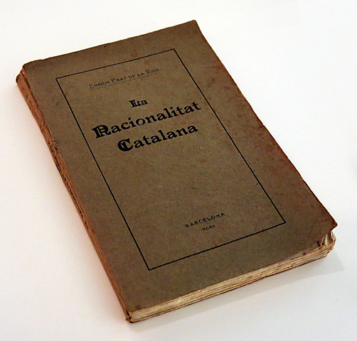 Publicació "La Nacionalitat catalana"