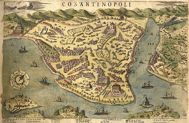 Costantino fonda Costantinopoli.