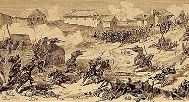 Inicio guerra de la segunda guerra carlista.