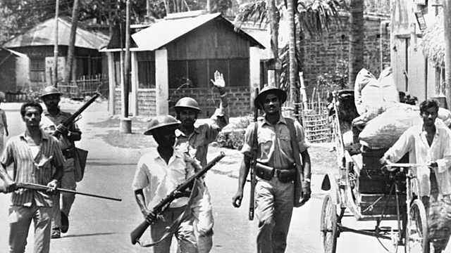 East Pakistan Campaigns for Independence from West Pakistan 1971