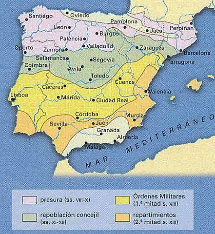 Repoblación por donadíos reales