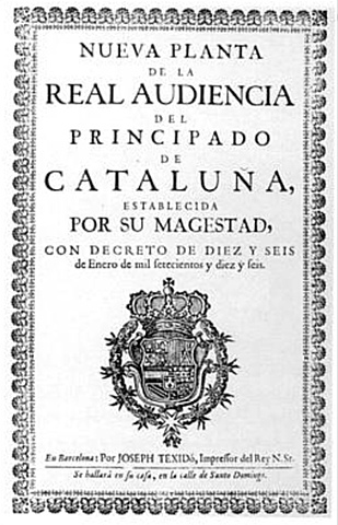 Decretos de Nueva Planta