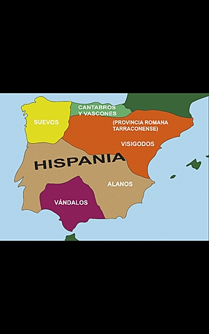 Invasiones de suevos, vándalos y alanos