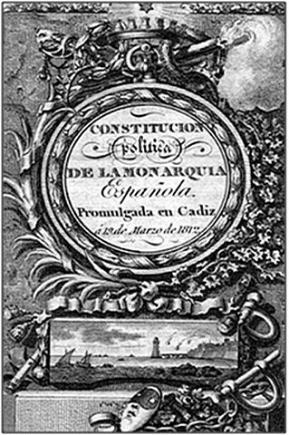 Se redactó la Constitución de la Pepa ( 1812 )