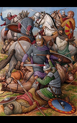 Invasión musulmana. Batalla de Guadalete