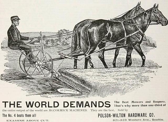 Mechanical Reaper invented