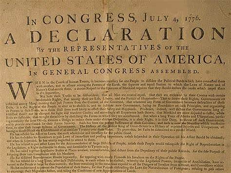 Declaration of Independence