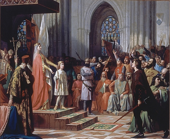 Nacimiento de las cortes de Castilla y León.