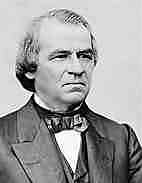 Andrew Johnson became president