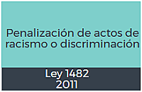 La discriminación se sanciona penalmente