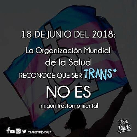 Transexualidad se deja de considerar como enfermedad mental