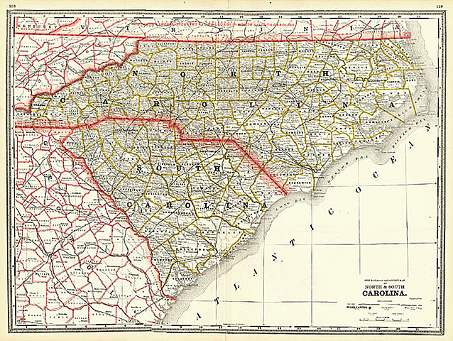The Founding of North and South Carolina