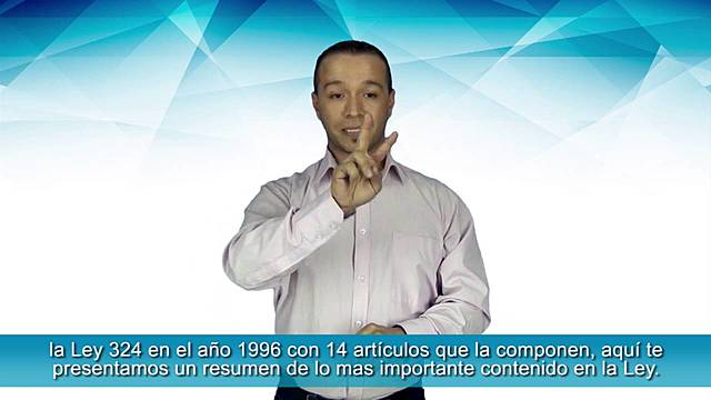 Ley 324 de 1996