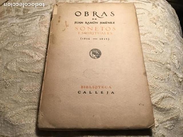 Sonetos espirituales, 1917