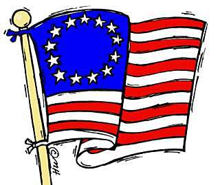 First U.S. flag