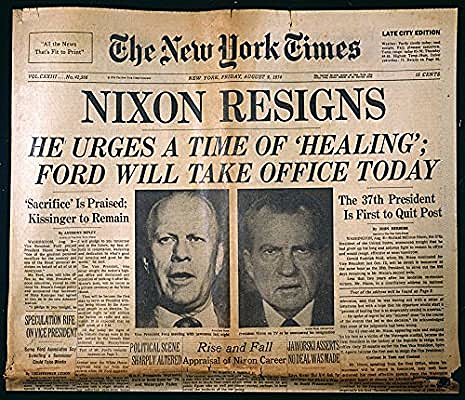 Nixon Resigns