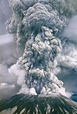 Mt. St. Helens Erupts