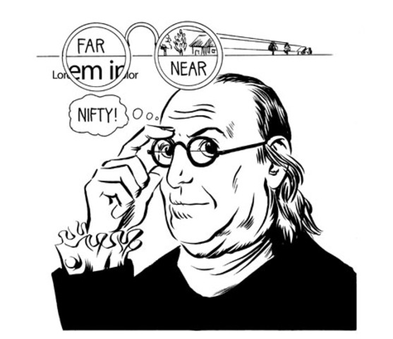 Top 10 - Ben Franklin's Bifocals