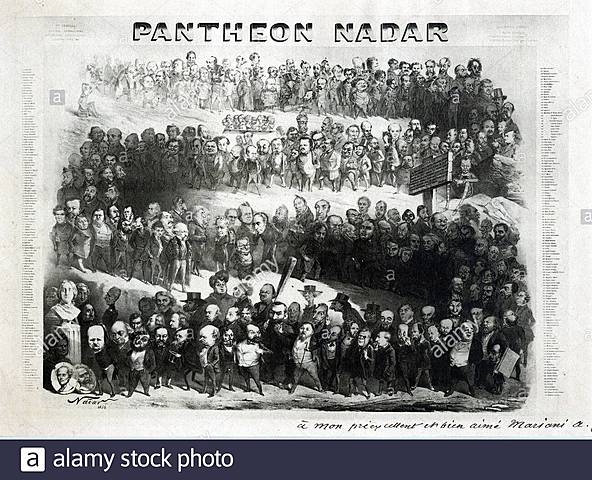 RETRATO FOTOGRÁFICO-RETRATO PERSONAL.Nadar (1820-1910)