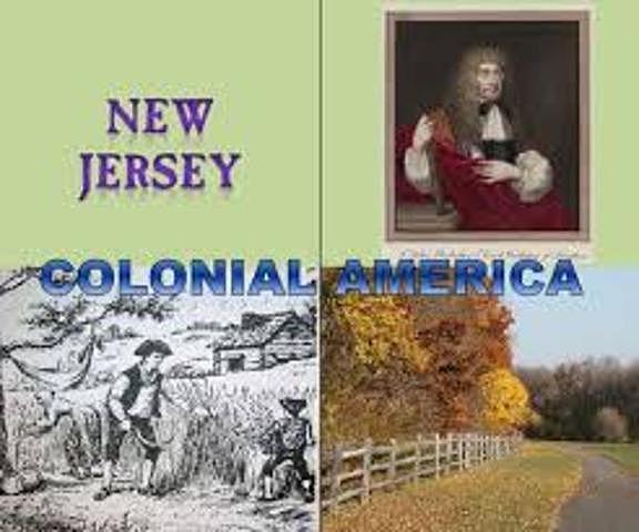 New Jersey Colonies Established