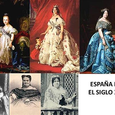 Timeline: Unidad 6.1. Revolución Liberal en el reinado de Isabel II. Carlismo y guerra civil. Construcción y evolución del Estado Liberal.