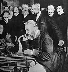 The first phone call