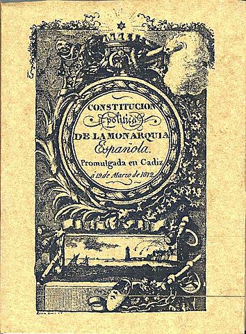 Constitución de Cádiz.