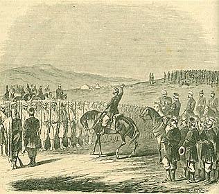 Fin de la guerra de África.