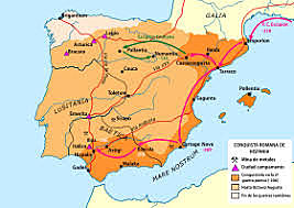 Desembarco de los ropmanos en Ampurias