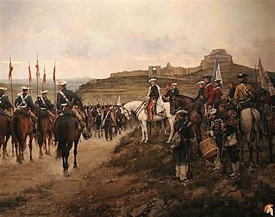 Inicio regencia de María Cristina y de la primera guerra carlista.