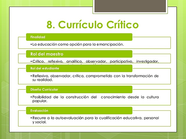 Currículo crítico-social