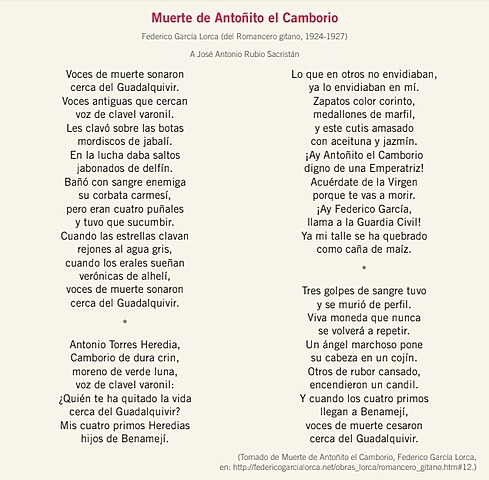 ROMANCERO. Siglo XV - actualidad.