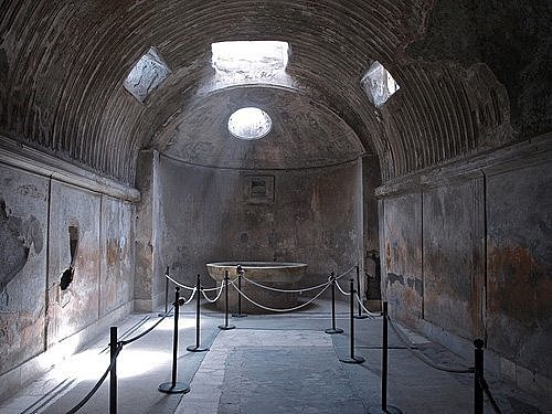 Termas del Foro en Pompeya