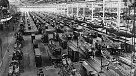 Timeline: sistemas productivos y los procesos industriales