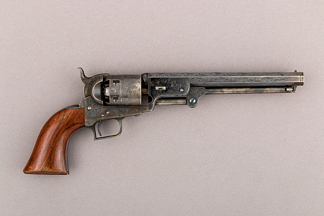 Samuel Colt Develops His Revolver