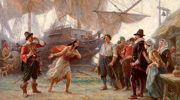 Capturing of Pocahontas