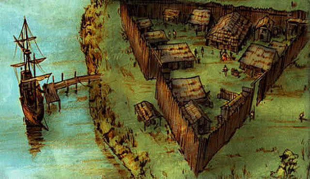 Settlement at Jamestown