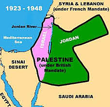 14 May 1948 End of the British Mandate over Palestine (Said, 2001)
