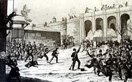 Motín en Barcelona.