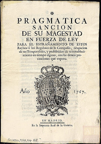 Publica "Pragmática sanción"