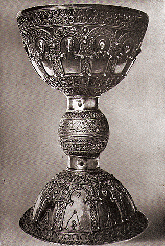 Cáliz de Santo Domingo de Silos. (Encargado por el abad Domingo).