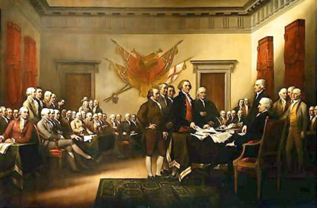 Declaration of Independence Signed