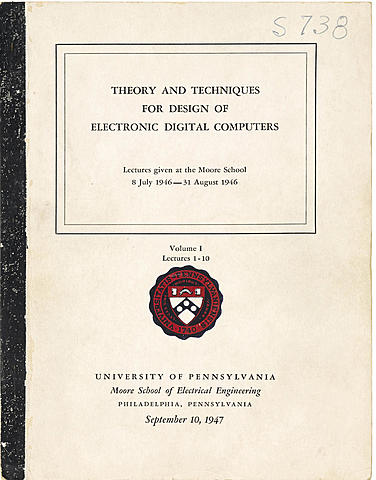 Moore School Lectures