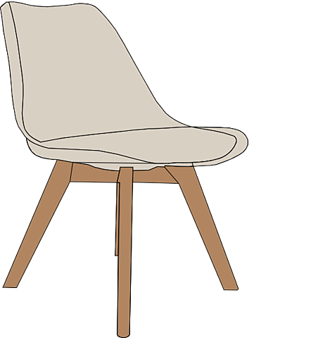 silla moderna