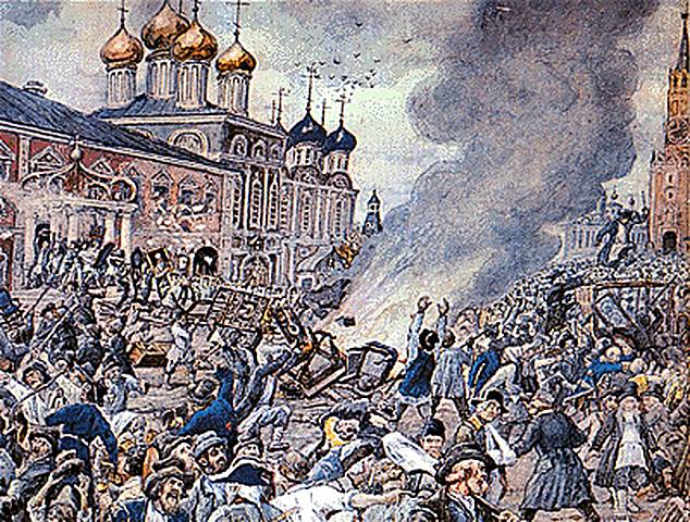 Чумной бунт в Москве