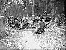 First Canadian Division arrives