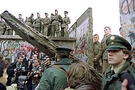 la caída del muro de Berlín