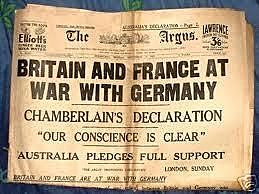 Britain and France declare war