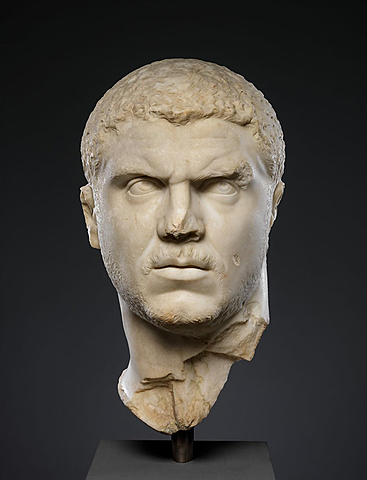 Retrato de mármol del emperador Caracalla