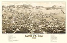Establishment of Santa Fe, New Mexico